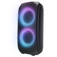 MIKADO MD-11BT Siyah 20*2 40W RGB Işıklı Kablosuz Mikrafonlu Taşınabilir Speaker Hoparlör - 2